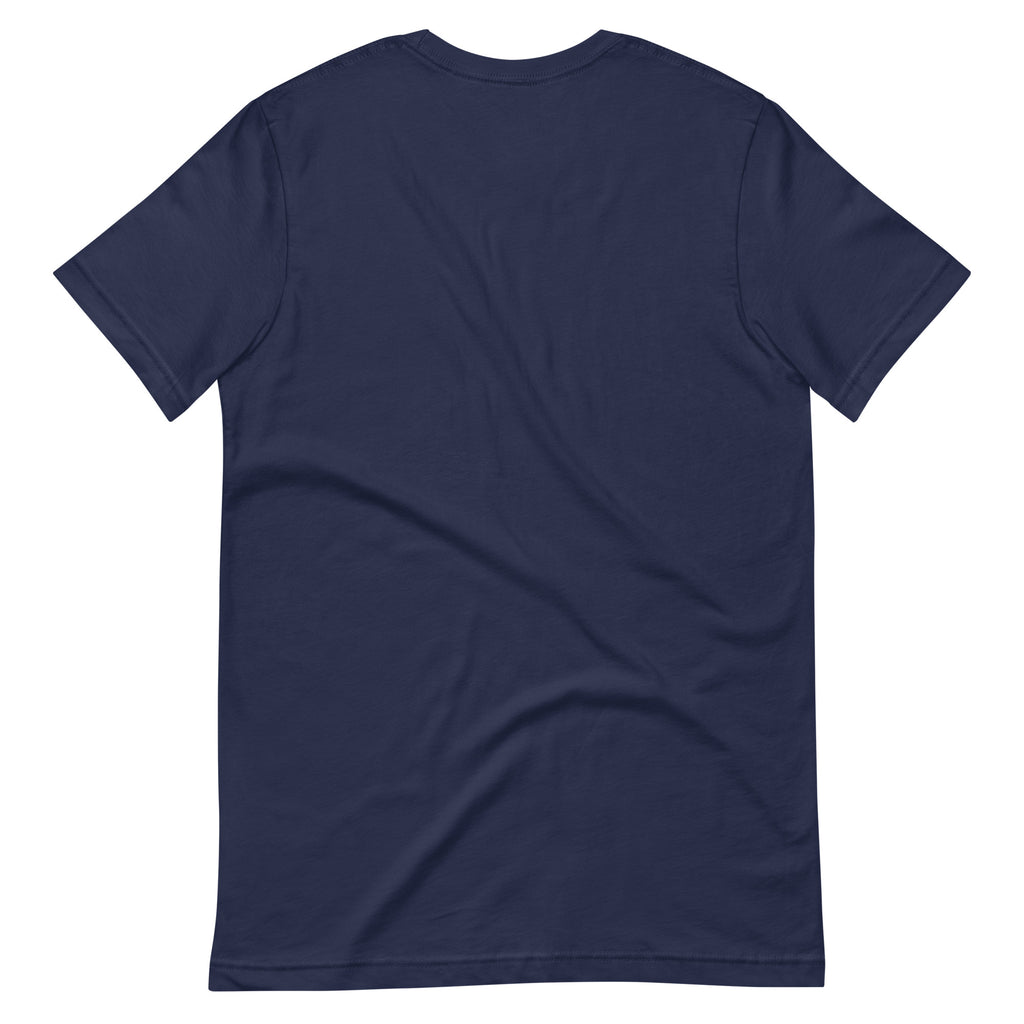 Back of the navy Resolution: More Recess Tee, plain with no print